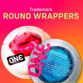 ONE kondómy Flavor Waves 12 ks