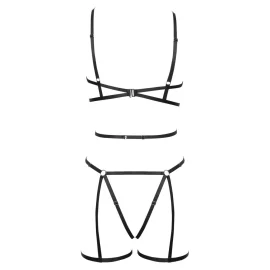 Cottelli Lingerie Harness set čierny