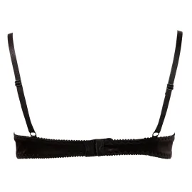 Cottelli Lingerie Basic polo-podprsenka čierna 80B