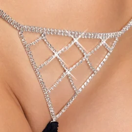 Cottelli Lingerie Tanga - kamienková ozdoba
