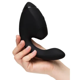 Womanizer Next Duo stimulátor klitorisu a vibrátor 2 v 1  - Black
