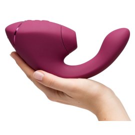 Womanizer Next Duo stimulátor klitorisu a vibrátor 2 v 1  - Dusky pink