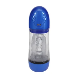 Pumped SonicPull Vibračný masturbátor s vákuovou stimuláciou Mettalic Blue