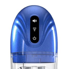 Pumped SonicPull Vibračný masturbátor s vákuovou stimuláciou Mettalic Blue