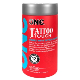 ONE kondómy Tattoo Touch 12 ks