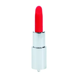 Loveline Tiffany Lipstick minivibrátor se 4 nástavci Blue