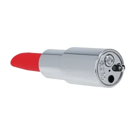 Loveline Tiffany Lipstick minivibrátor se 4 nástavci Blue