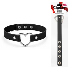 Kinky Pleasure Punk style choker Black
