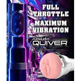 Fleshlight Pink Quiver (RP) vibračný masturbátor