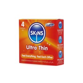 SKINS kondómy Ultra thin 4 ks