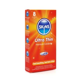 SKINS kondómy Ultra thin 8 ks