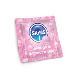 SKINS kondómy Bubblegum 4 ks