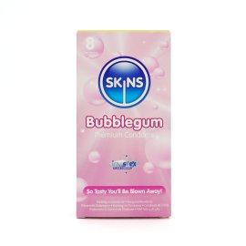 SKINS kondómy Bubblegum 8 ks