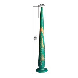 Power Monsters Verdant Titan dildo ve tvaru ocasu draka