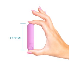 PlusOne Mini vibrátor Secret Spark – soft pink