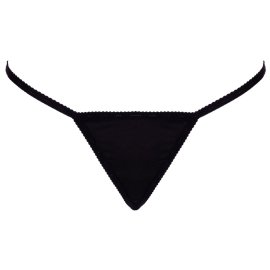 Cottelli Lingerie tanga se zlatou ozdobou s kamínky