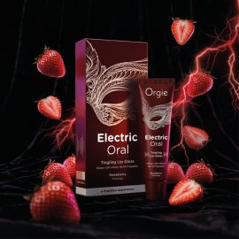 Orgie Electric Oral tingling lip gloss Strawberry 10 ml