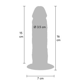 Get Real Silicone Foreskin dildoe 15 cm