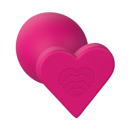 Love Signal  Heart anální kolík S - růžový