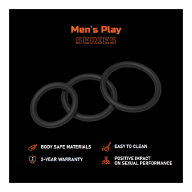 Men’s Play B7 sada erekčních kroužků