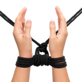 Fetish Bondážne lano 10 m - čierne