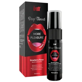 intt Deep throat Oral sex spray Strawberry 12 ml