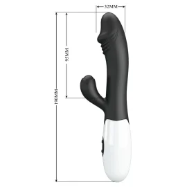 Strofios Rabbit vibrátor černý