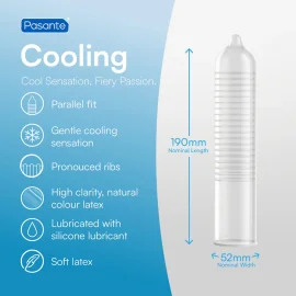 Pasante kondomy Cooling 2 ks