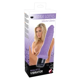 VibraLotus Realistic vibrátor - fialový