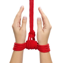 Fetish Bondážní lano 10 m - červené