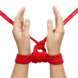 Fetish Bondážní lano 10 m - červené