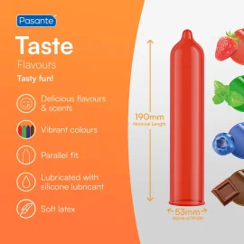 Pasante kondomy Taste 12 ks