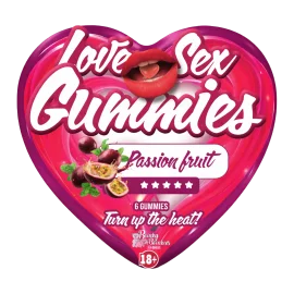 Love Sex Gummies - Passion Fruit 6 ks (doplněk stravy)