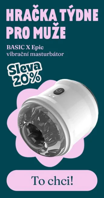 Akcia týždňa pre mužov - masturbátor BASIC X Epic s 20% zľavou