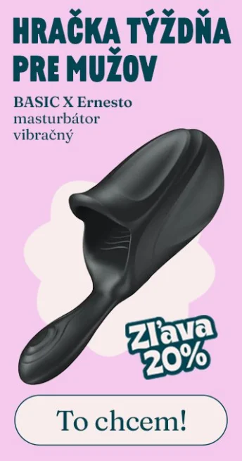 Akcia týždňa pre mužov - masturbátor BASIC X Ernesto s 20% zľavou