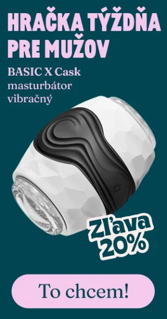 Akcia týždňa pre mužov - masturbátor BASIC X Cask s 20% zľavou