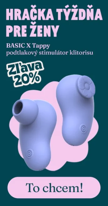 Akcia týždňa pre ženy - stimulátor klitorisu BASIC X Tappy s 20% zľavou