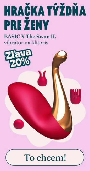 Akcia týždňa pre ženy - vibrátor na klitoris BASIC X The Swan s 20% zľavou