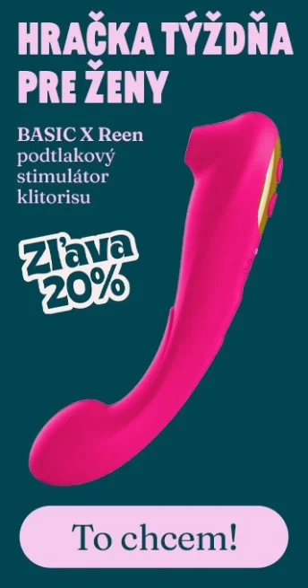 Akcia týždňa pre ženy - obojstranný stimulátor klitorisu BASIC X Reen s 20% zľavou