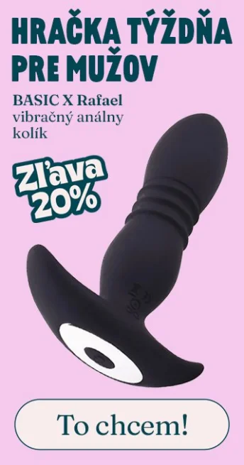 Akcia týždňa pre mužov - stimulátor prostaty BASIC X Rafael  s 20% zľavou