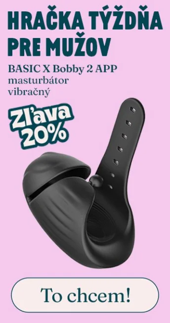 Akcia týždňa pre mužov - masturbátor BASIC X Bobby2 s 20% zľavou