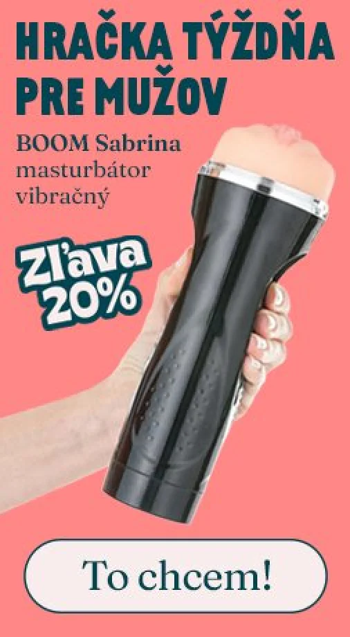 Akcia týždňa pre mužov - masturbátor BOOM Sabrina s 20% zľavou
