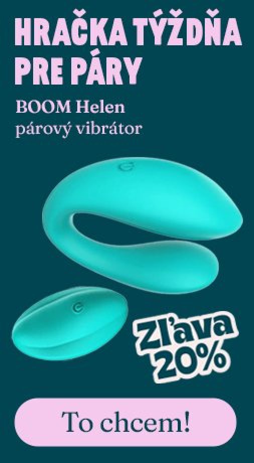 Akcia týždňa pre pár - párový vibrátor BOOM Helen s 20% zľavou