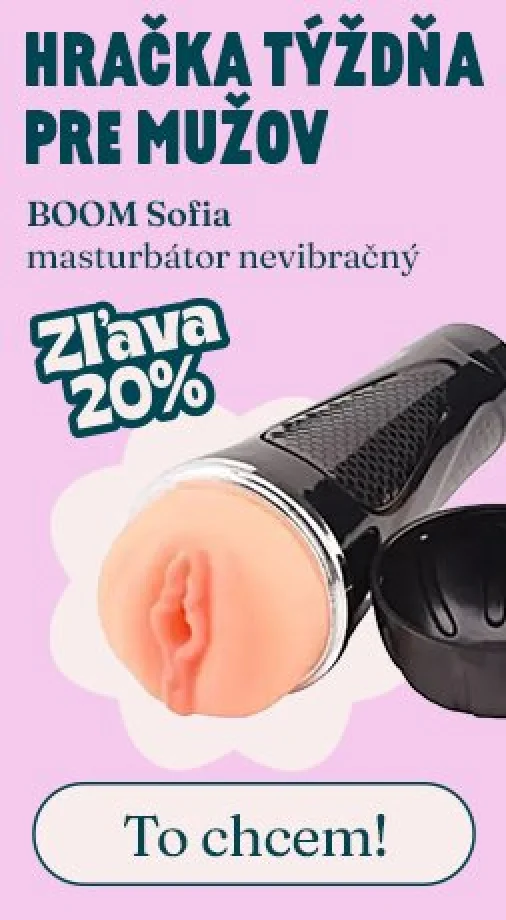 Akcia týždňa pre mužov - masturbátor BOOM Sofia s 20% zľavou