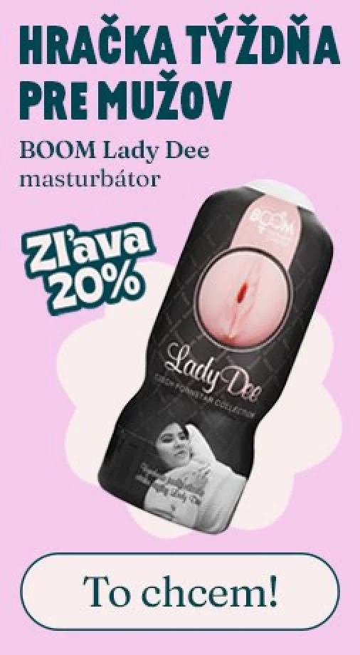 Akcia týždňa pre mužov - masturbátor BOOM Lady Dee s 20% zľavou