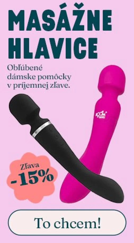 Získajte zľavu 15 % na produkty v kategórii Masážne hlavice
