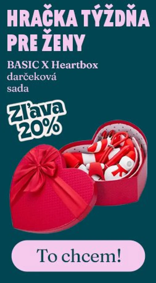 Akcia týždňa pre ženy aj mužov - darčeková sada BOOM Heart Box s 20% zľavou