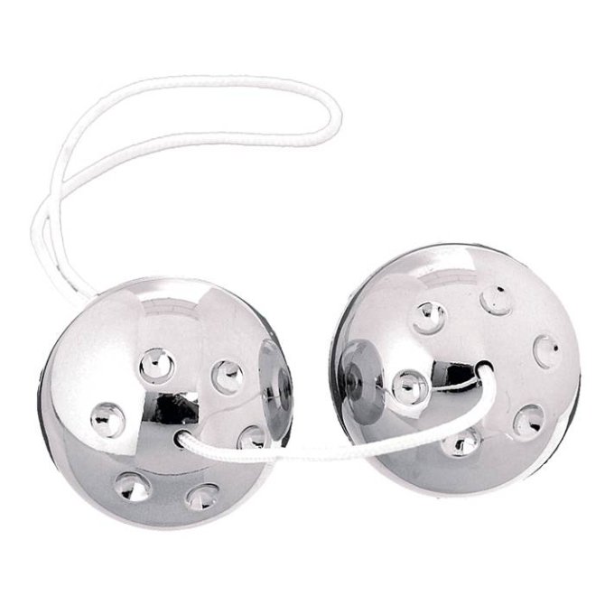 Basic Loveballs Venušine guličky 59 g - strieborné