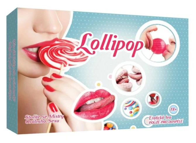 Lollipop orálne pohladenie Erotická stolná společenská hra