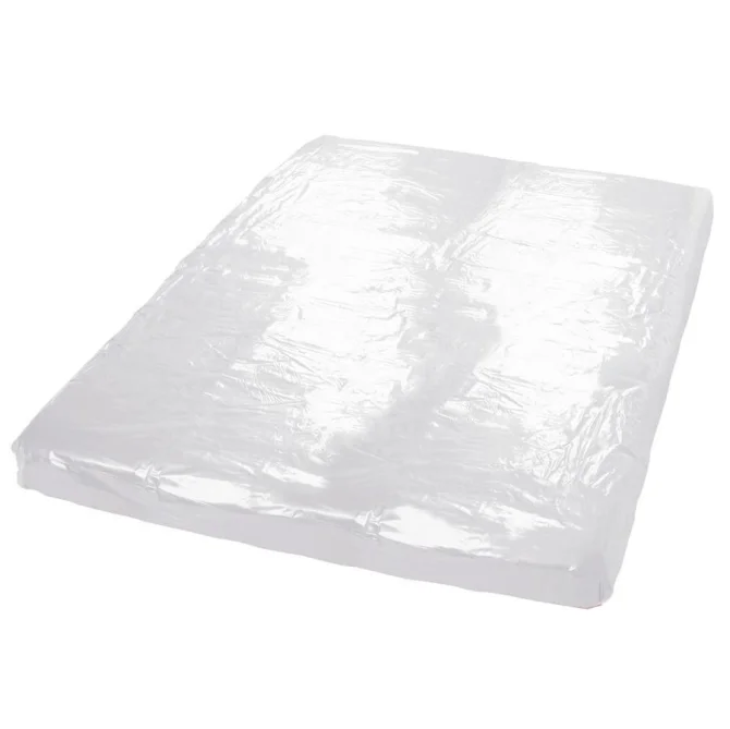 Fetish Lakovaná posteľná bielizeň - PVC prestieradlo 200x230 cm - biele